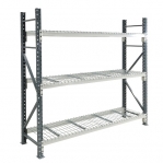 Starter bay 2100x1200x600, 500kg/level, 4 levels with mesh deck