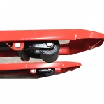 Haarukkavaunu 800x540/2500 kg PU pyörät, yksipyöräinen edessä