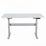 El. Worktable with steel board 1600x800mm/300 kg,