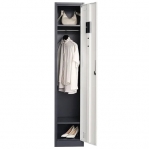 2-door locker 1820x600x500, RAL7035