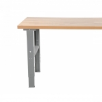 Arb. bord m. Ekskiva 1600 x 800mm
