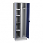 Storage Cabinet with 4 shelves and hanging rod 1900x800x545