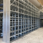 Starter bay 2500x750x300 200kg/shelf,6 shelves USED