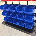 Storage bin rack Single, 32+15 bins 950W×340D×1160H