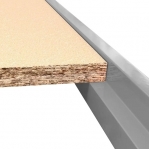 TYRE RACK with wheels 2100x1200x500, 2 levels for tyres + 1 level with chipboard