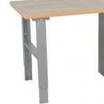 Worktable w. drawer un. 6 draw. 1600x800 mm, oak
