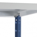 Starter bay 2100x1000x500 200kg/shelf,5 shelves, blue/Zn