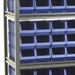 Boltless Shelving 1982x1000x500 with 144 Bins 250x148x130 PPS