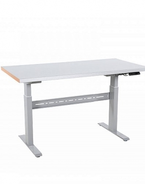 El. Worktable with steel board 1600x800mm/300 kg,