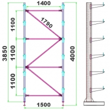 Back Bracing H4000*W1500