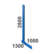L-pylväs 1-puolinen 2500Kx1000/1300S STRONG