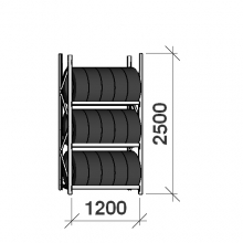 Starter Bay 2500x1200x500, 3 levels