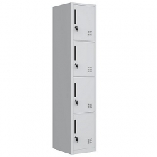 4-tier locker, 4 doors 1820*380*500
